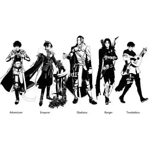 黑白阵容站位插图