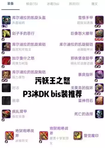 6.2冰dk装备属性需求