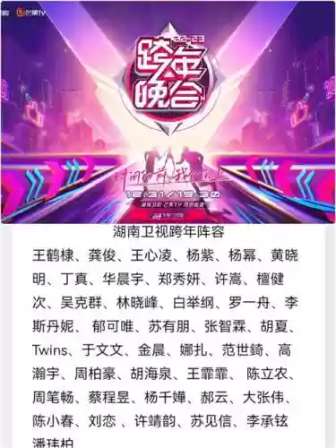 地方晚会阵容插图