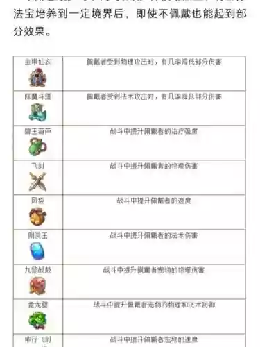 梦幻一个神器有3个技能