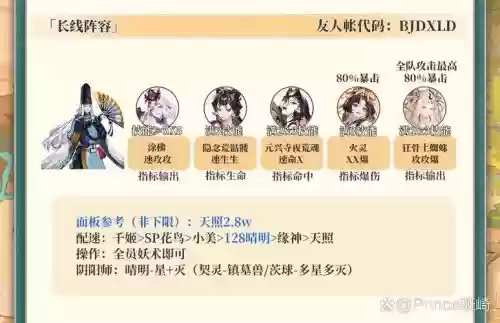 姬白日阵容搭配插图