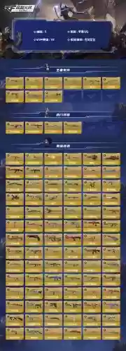 最新cf手游英雄级武器大全_1