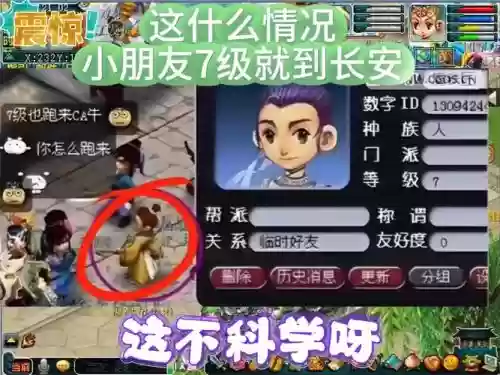 梦幻西游孩子等级问题