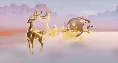 梦幻西游手游水墨鹿图片大全