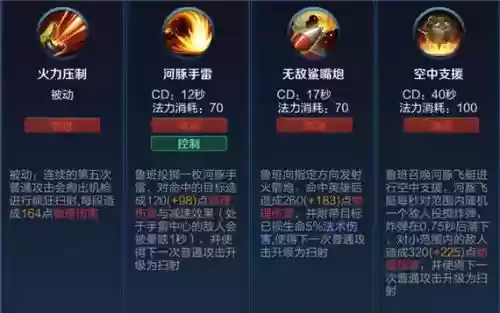 王者荣耀英雄鲁班重做技能插图