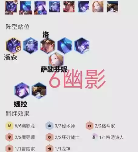 幽影阵容搭配_1插图