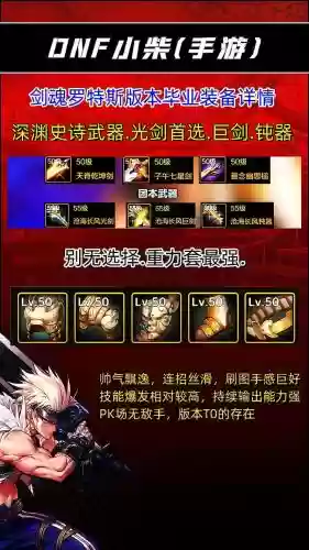 剑魂所有加破极兵刃等级的装备