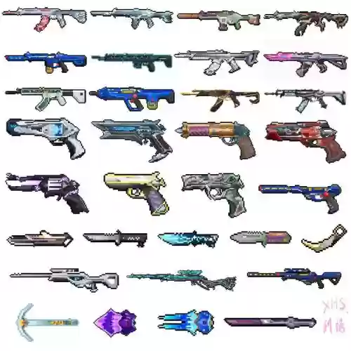 武器像素图片插图