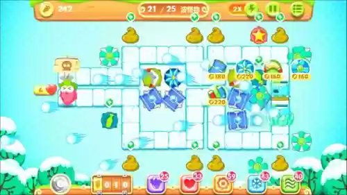 保卫萝卜235挑战攻略图解法插图