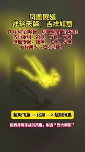 大话西游凤凰天赋技能_1