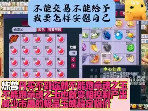 梦幻西游练兽丹交易