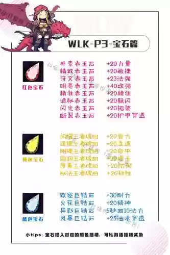 宝石战士宠物技能选择插图