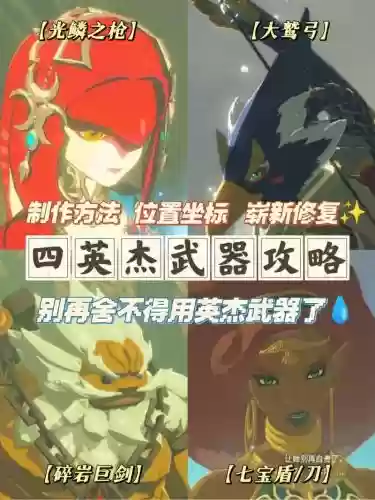 荒野之息英杰武器在哪里插图