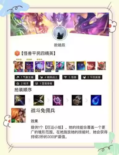平民怪兽阵容搭配插图