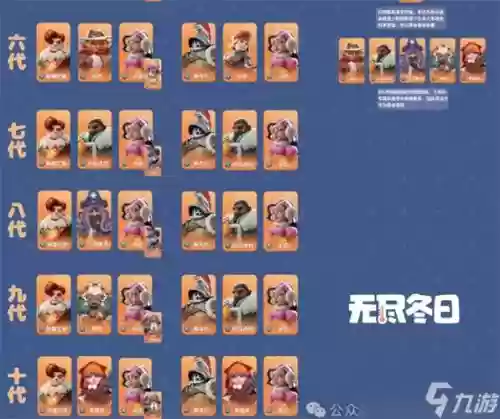 无尽阵容搭配图