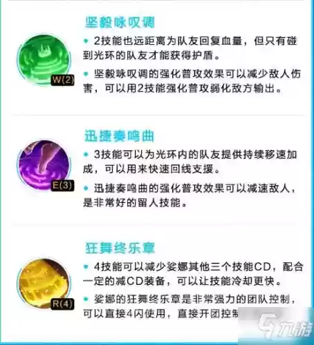 琴女技能说明插图