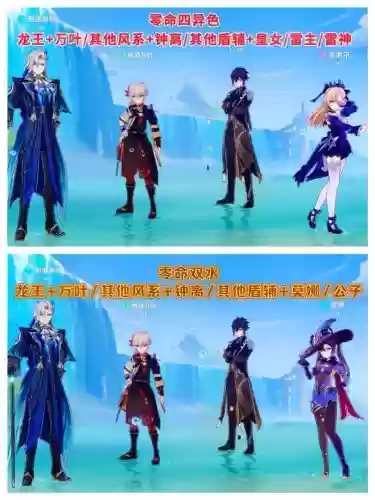龙王冷门阵容搭配