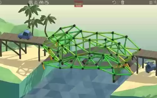 桥梁建筑师攻略第四关，桥梁建筑师第4关插图1