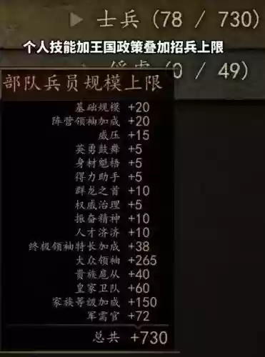 骑马与砍杀战团技能点设置，骑马与砍杀战团哪些技能可以叠加插图