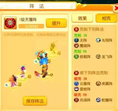 梦幻西游手游五级天阵，梦幻西游手游五级天阵攻略插图