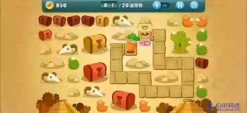 保卫萝卜2的30关攻略图解，保卫萝卜2三十关攻略插图1