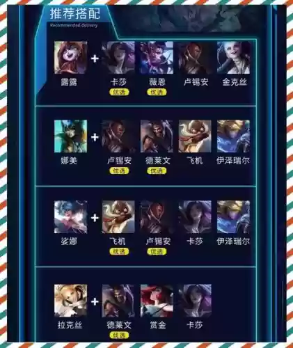 lol辅助搭配阵容，lol辅助搭配阵容推荐插图