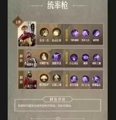 重返帝国手游阵容兵力搭配，重返帝国手游阵容兵力搭配推荐插图1