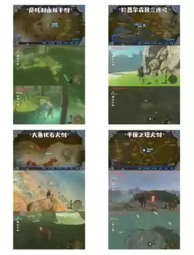 塞尔达怎么拿敌人武器，塞尔达拿武器的地方插图