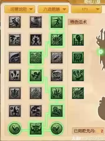 梦幻西游109FC静脉，梦幻西游109经脉怎么点