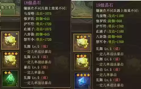 攻城掠地5级宝石技能选择，攻城掠地150级以后宝石插图1
