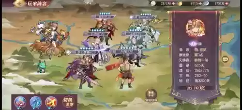 三国幻想志阵容搭配，三国志幻想适合平民的四大最强阵容插图