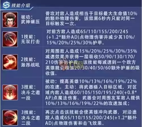 吕布技能先学那个好，吕布技能配置插图