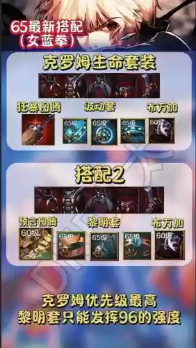 2018蓝拳装备，蓝拳装备推荐